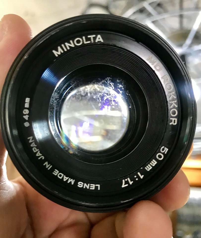 MINOLTA MD ROKKOR 50MM.F1.7 MD MOUNT