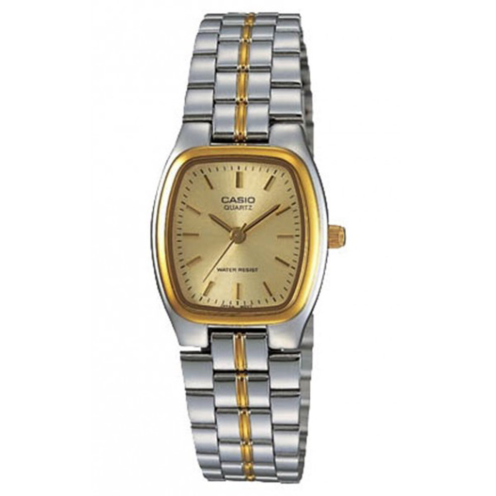 CASIO นาฬิกาคาสิโอ นาฬิกาข้อมือ นาฬิกากันน้ำ นาฬิกาของแท้ ประกันศูนย์ CMG 1 ปี รุ่น LTP-1169G-9A นาฬิกาสีทอง