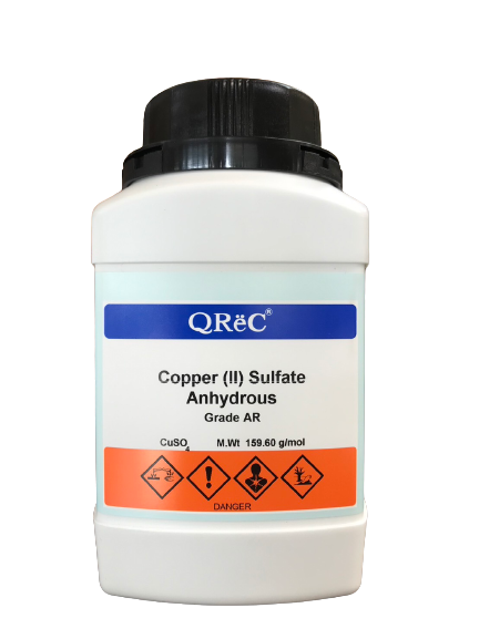 Copper (II) Sulfate Anhydrous, AR 500 g. QReC™