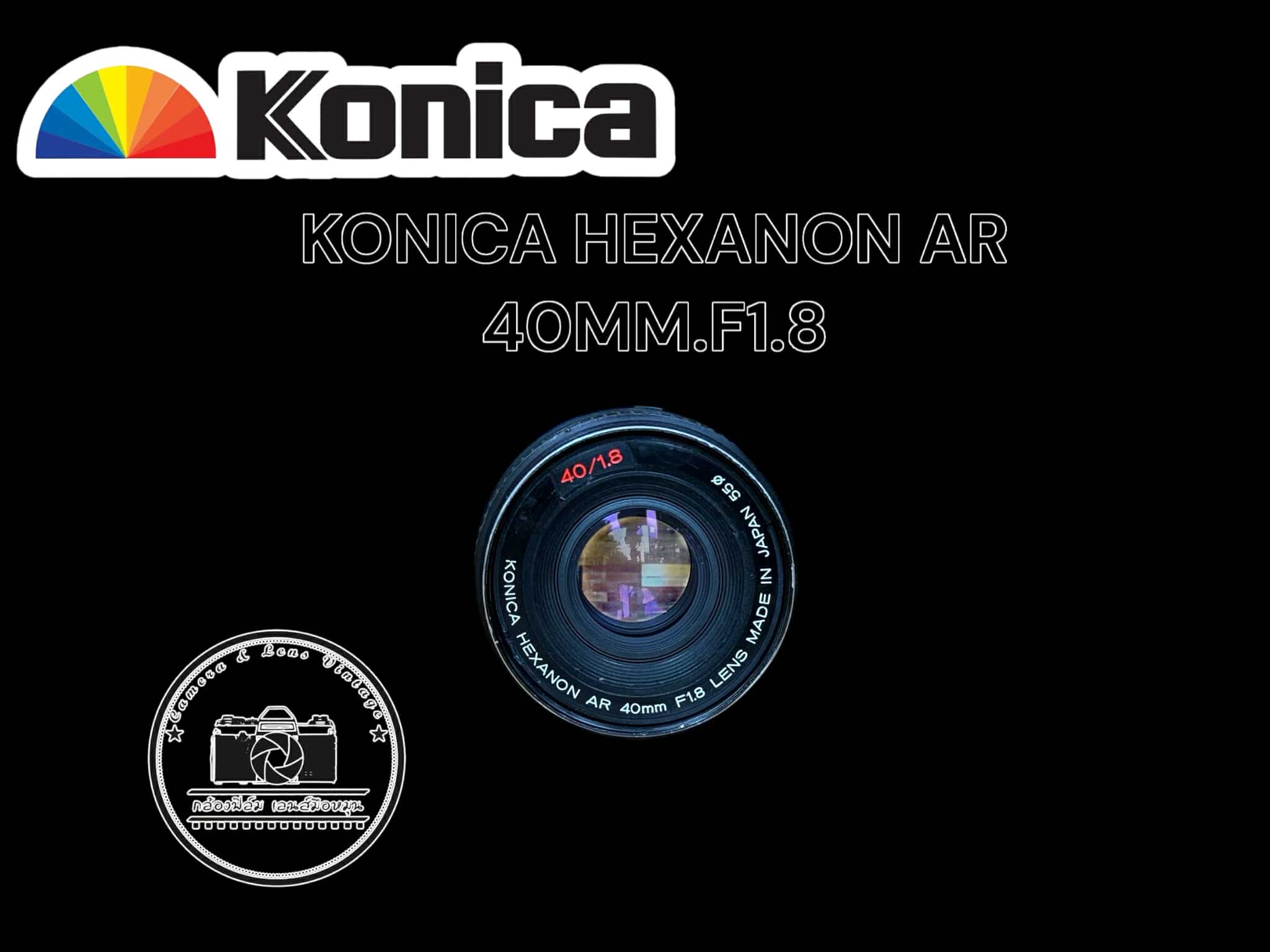 KONICA HEXANON AR 40MM.F1.8 AR MOUNT