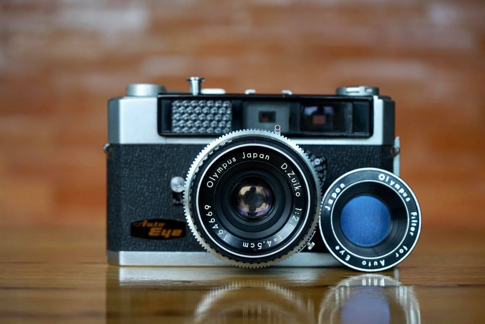 OLYMPUS AUTO EYE D.ZUIKO 45MM.F2.8
