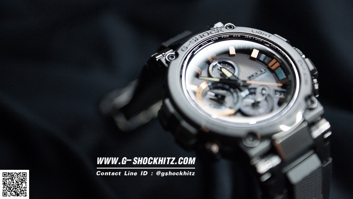 CASIO G-SHOCK นาฬิกาข้อมือ นาฬิกากันน้ำ นาฬิกาของแท้ ประกันศูนย์ CMG 1 ปี รุ่น MTG-B1000TJ-1A นาฬิกาสีดำ