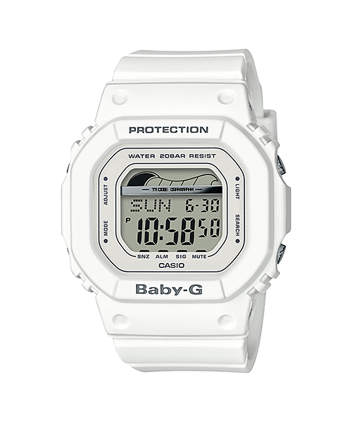 CASIO BABY-G นาฬิกาข้อมือ นาฬิกากันน้ำ นาฬิกาของแท้ ประกันศูนย์ CMG 1 ปี รุ่น BLX-560-7D นาฬิกาสีขาว