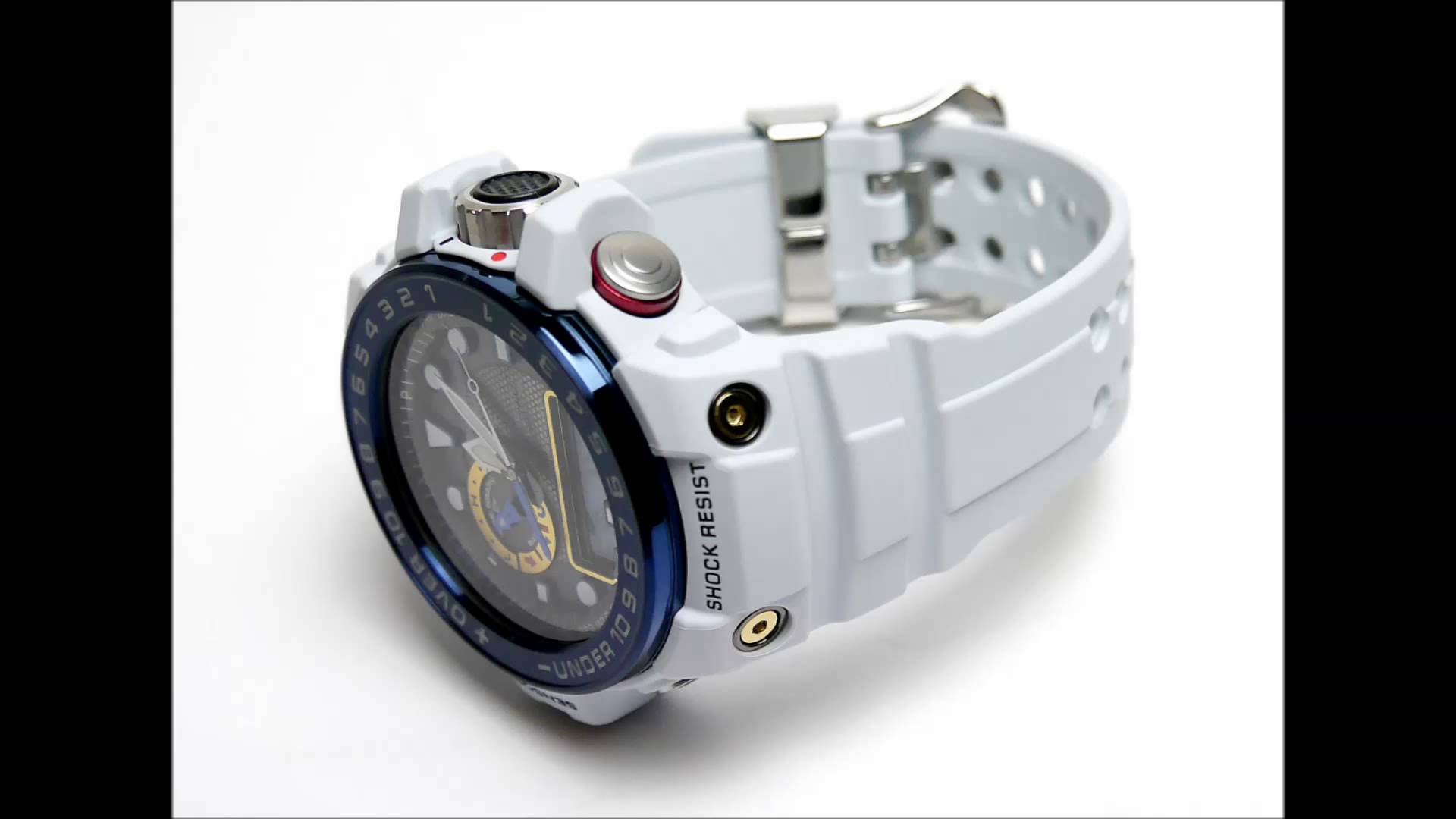 CASIO G-SHOCK นาฬิกาข้อมือ นาฬิกากันน้ำ นาฬิกาของแท้ ประกันศูนย์ CMG 1 ปี รุ่น GWN-1000E-8A นาฬิกาสีเทา