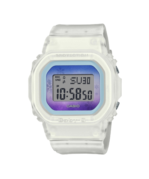CASIO BABY-G นาฬิกาข้อมือ นาฬิกากันน้ำ นาฬิกาของแท้ ประกันศูนย์ CMG 1 ปี รุ่น BGD-560WL-7 นาฬิกาสีขาว