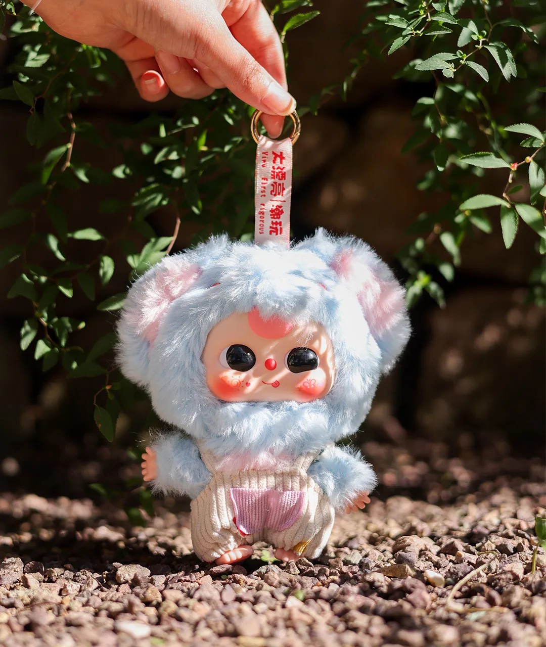 กล่องสุ่มBABY THREE LITTLE CUTIE พวงกุญแจเบบี้ทรีชุดนอนสัตว์มินิ Cute lucky bag