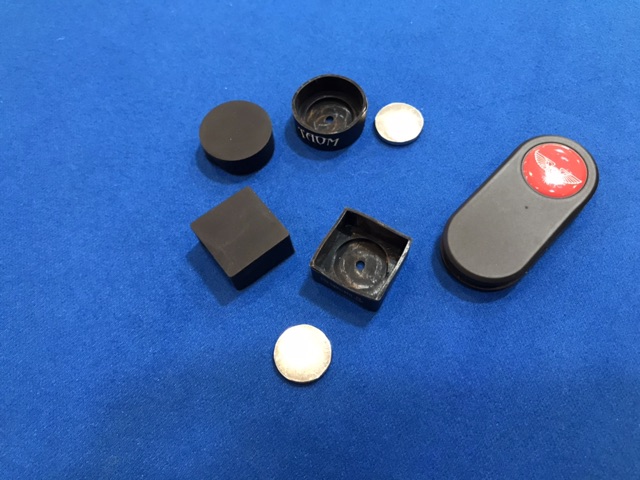 ที่เหน็บชอล์ก 2in1 ยางกลม/เหลี่ยม (ราคาต่อ 1ชุด)