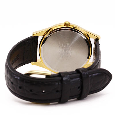 CASIO นาฬิกาคาสิโอ นาฬิกาข้อมือ นาฬิกากันน้ำ นาฬิกาของแท้ ประกันศูนย์ CMG 1 ปี รุ่น MTP-1093Q-7B1 นาฬิกาสีดำ