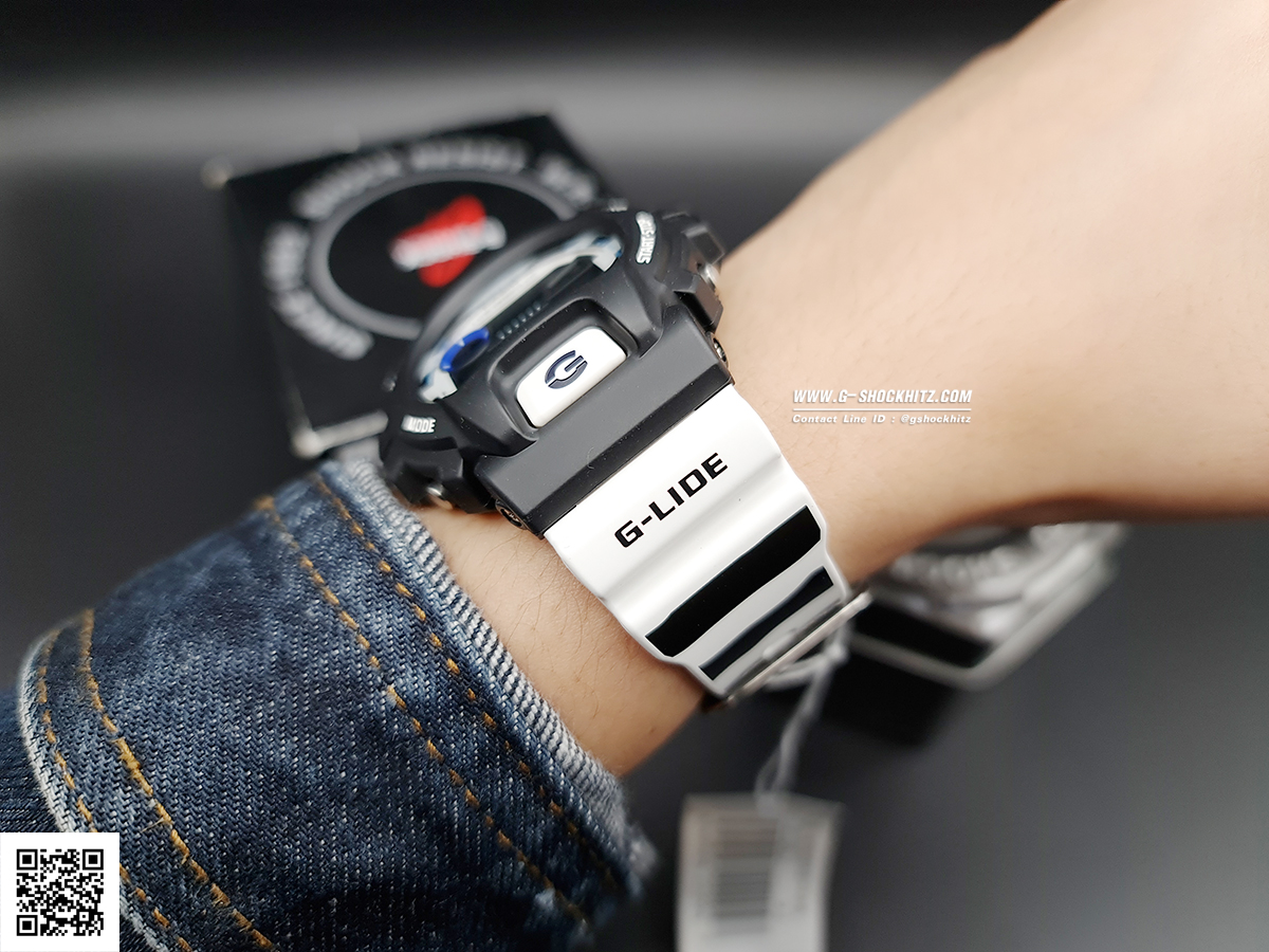 CASIO G-SHOCK นาฬิกาข้อมือ นาฬิกากันน้ำ นาฬิกาของแท้ ประกันศูนย์ CMG 1 ปี รุ่น GLX-6900SS-1 นาฬิกาสีดำ