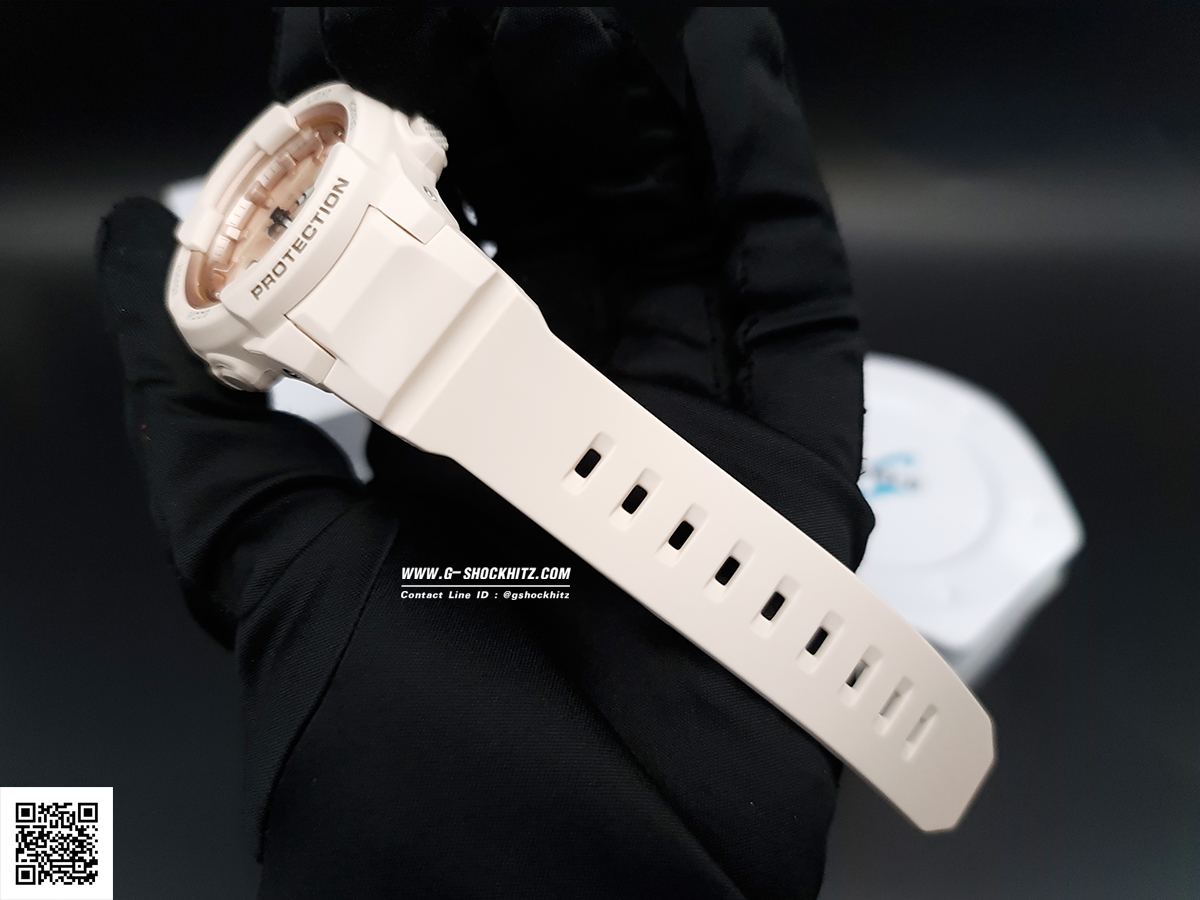 CASIO BABY-G นาฬิกาข้อมือ นาฬิกากันน้ำ นาฬิกาของแท้ ประกันศูนย์ CMG 1 ปี รุ่น BGA-230SA-4A นาฬิกาสีครีม