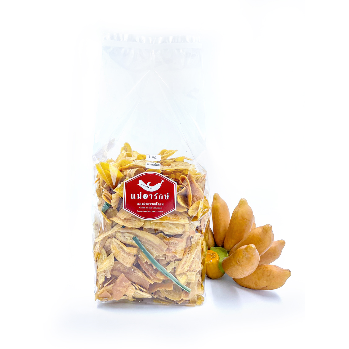 กล้วยฉาบ-ริมโขง (หวานน้อย) 1 kg.