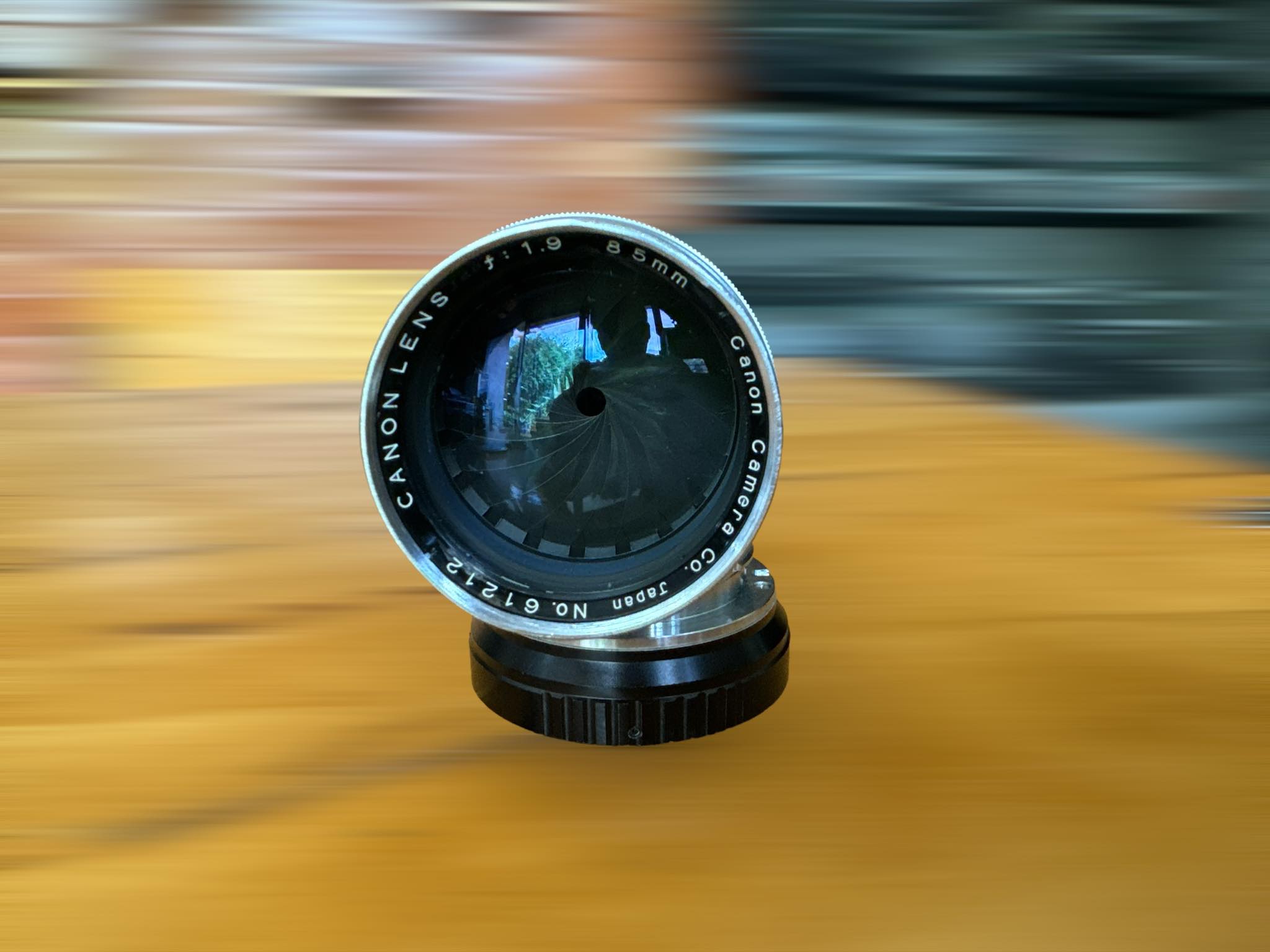CANON LENS 85MM.F1.9 LTM CANON LTM(M39) MOUNT