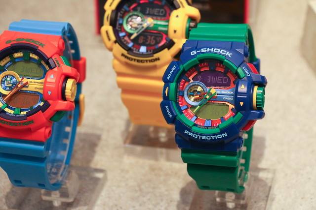 CASIO MID YEAR SALE G-SHOCK พร้อมส่ง นาฬิกาข้อมือ นาฬิกากันน้ำ นาฬิกาของแท้ ประกันศูนย์ CMG 1 ปี รุ่น GA-400-4A นาฬิกาสีส้ม