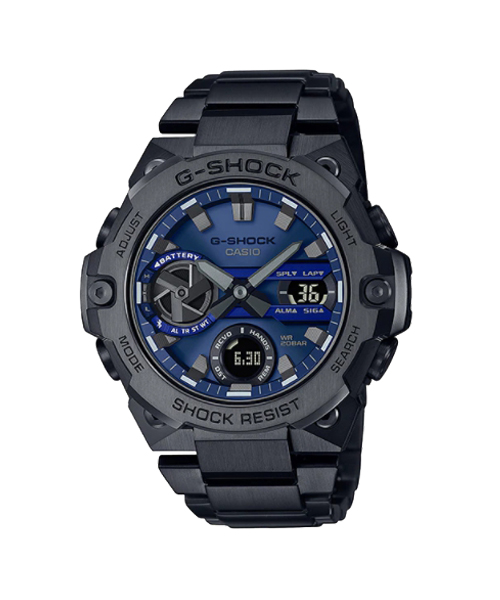 CASIO G-SHOCK นาฬิกาข้อมือ นาฬิกากันน้ำ นาฬิกาของแท้ ประกันศูนย์ CMG 1 ปี รุ่น GST-B400BD-1A2 นาฬิกาสีดำ