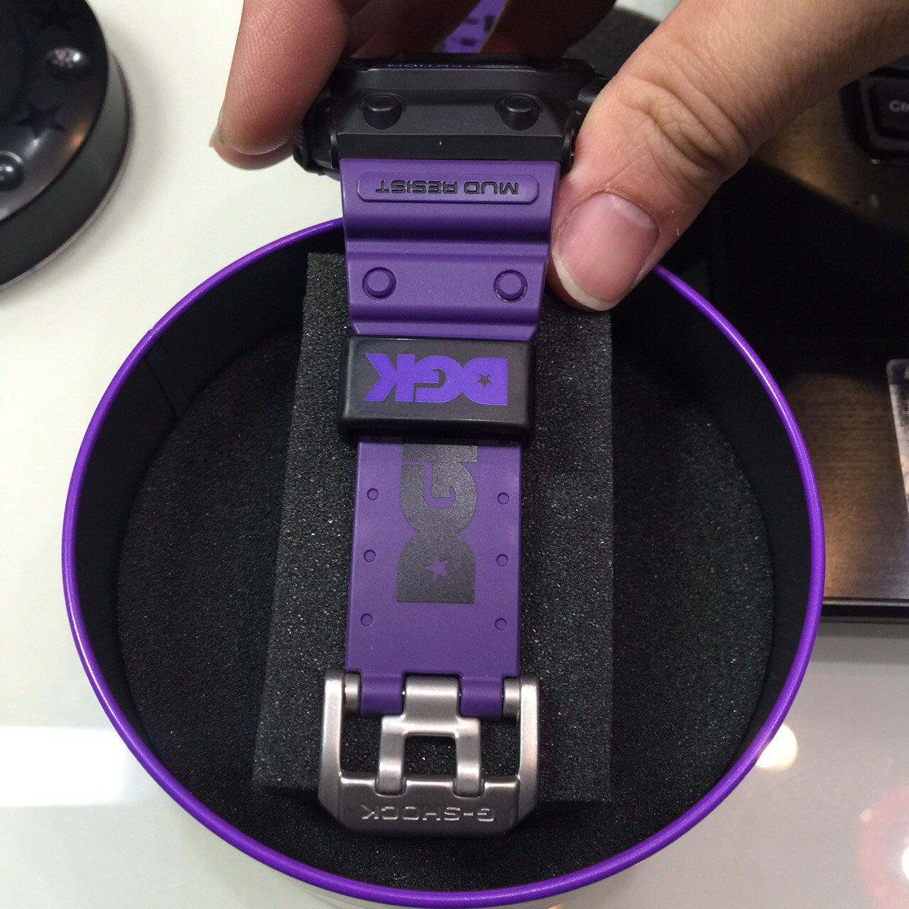 CASIO G-SHOCK นาฬิกาข้อมือ นาฬิกากันน้ำ นาฬิกาของแท้ ประกันศูนย์ CMG 1 ปี รุ่น GX-56DGK-1J นาฬิกาสีดำ