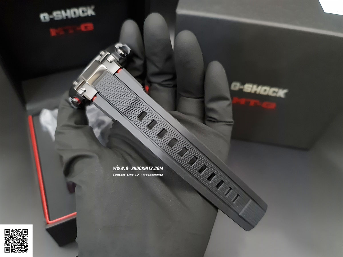 CASIO G-SHOCK นาฬิกาข้อมือ นาฬิกากันน้ำ นาฬิกาของแท้ ประกันศูนย์ CMG 1 ปี รุ่น MTG-B1000B-1A นาฬิกาสีดำ