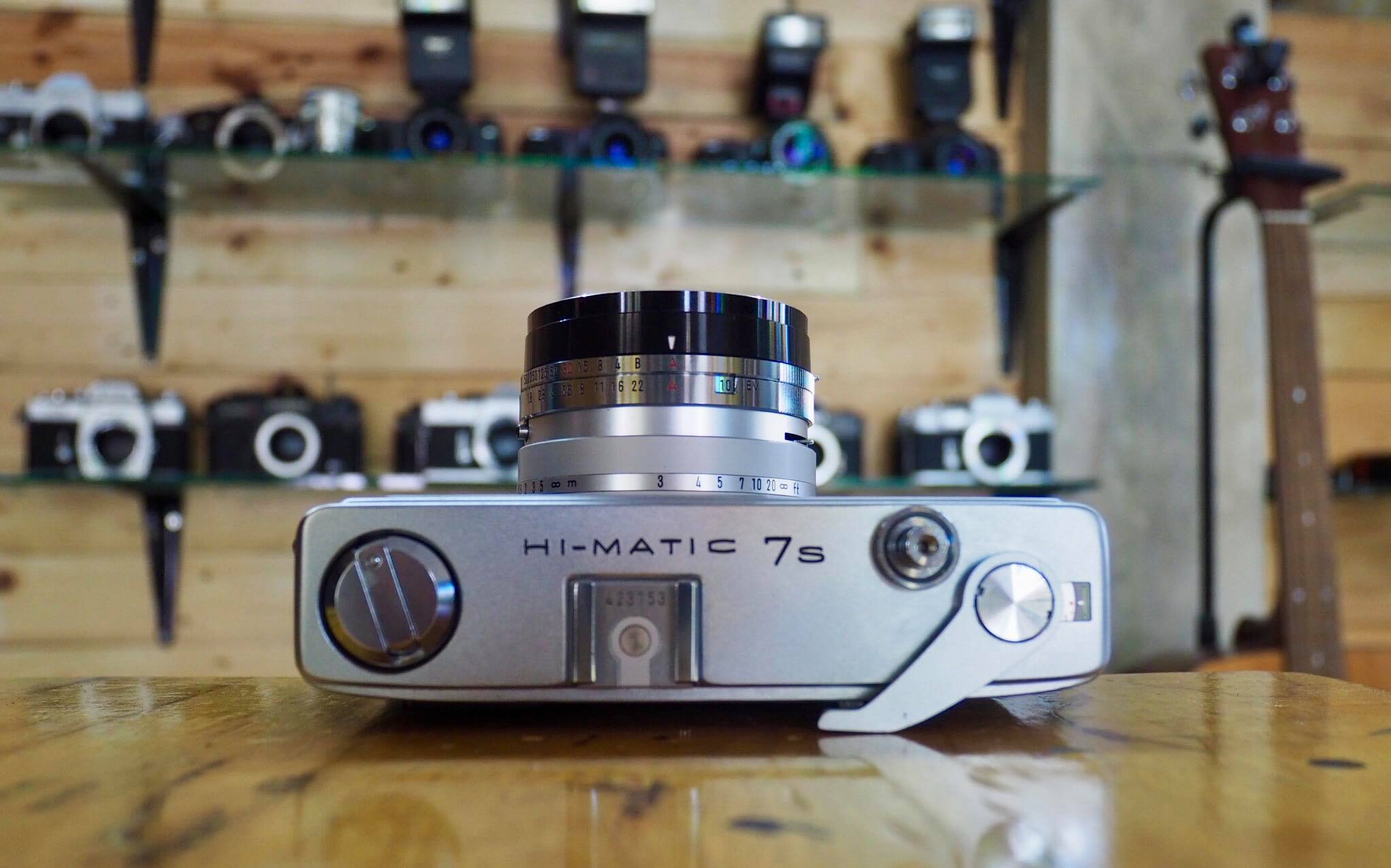 MINOLTA HI-MATIC 7S MINOLTA ROKKOR-PF45MM.F1.8