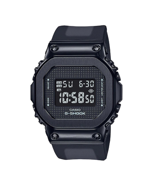 CASIO MID YEAR SALE G-SHOCK นาฬิกาข้อมือ นาฬิกากันน้ำ นาฬิกาของแท้ ประกันศูนย์ CMG 1 ปี รุ่น GM-S5600SB-1D นาฬิกาสีดำ