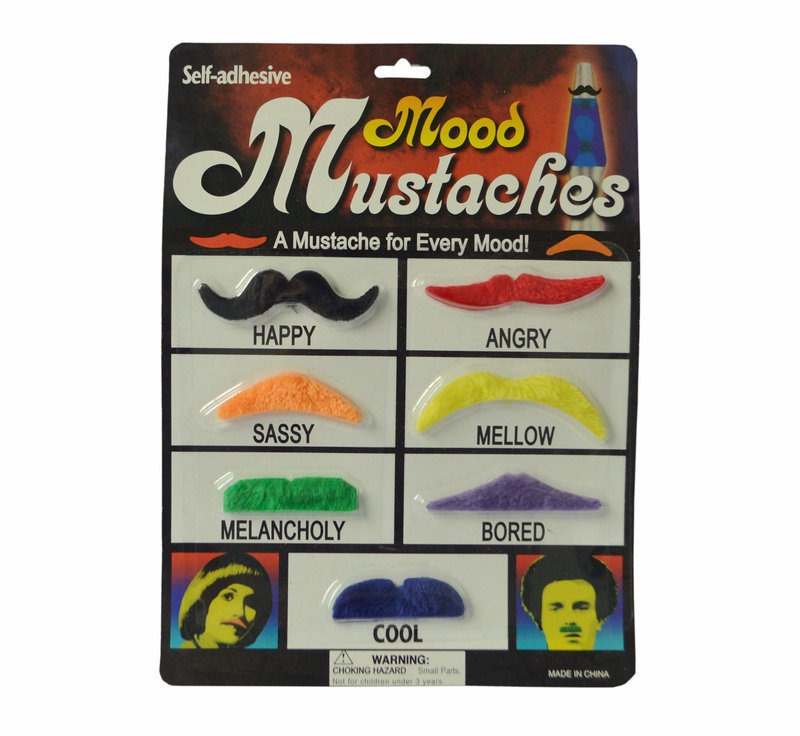 หนวดเครา 7 สี หนวดเคราปลอม ชุดคอสตูมหนวดปลอม สีดำ สำหรับผู้ชาย หลายสไตล์ สำหรับถ่ายภาพเซลฟี่ ของเล่นงานปาร์ตี้ อุปกรณ์แต่งกายตลก ๆ