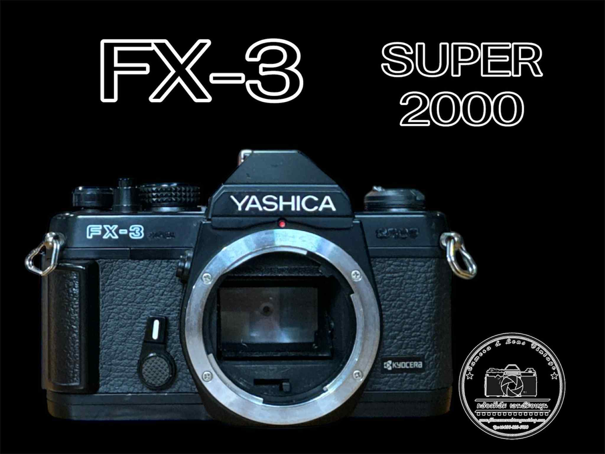 YASHICA FX-3 SUPER 2000(BODY) CY MOUNT