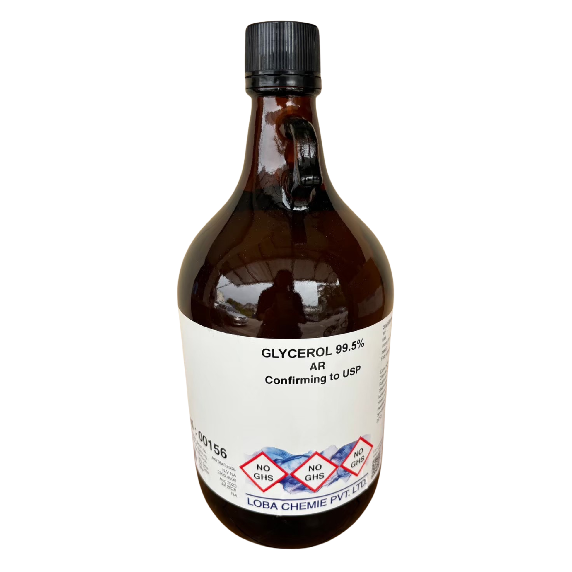 Glycerol 99.5%, AR 2.5 L. Loba Chemie™