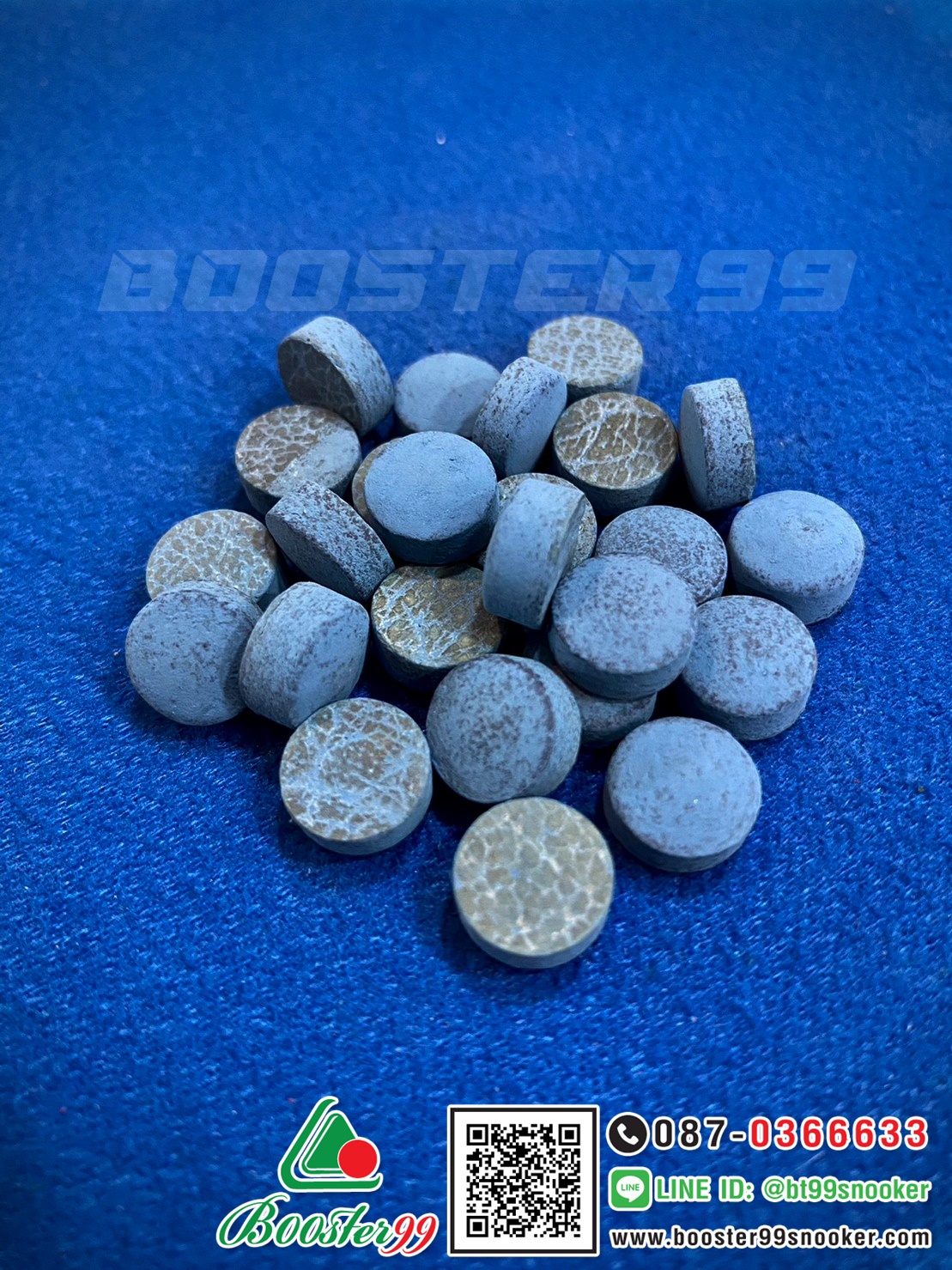 หัวคิว Blue Knight 11 มิล(CN12-2) (ราคาต่อ 1 กล่อง)