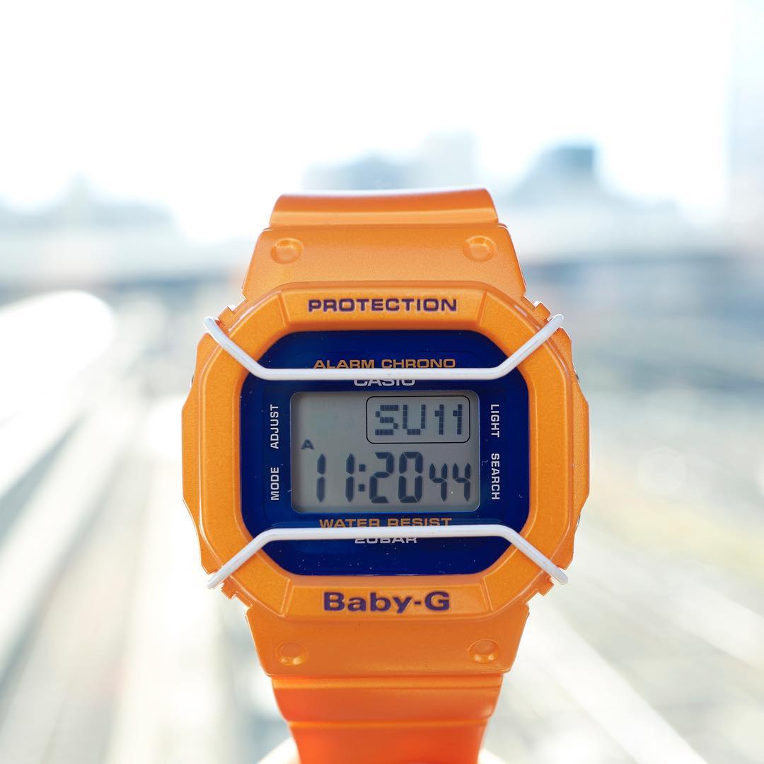 CASIO BABY-G นาฬิกาข้อมือ นาฬิกากันน้ำ นาฬิกาของแท้ ประกันศูนย์ CMG 1 ปี รุ่น BGD-501FS-4D นาฬิกาสีส้ม