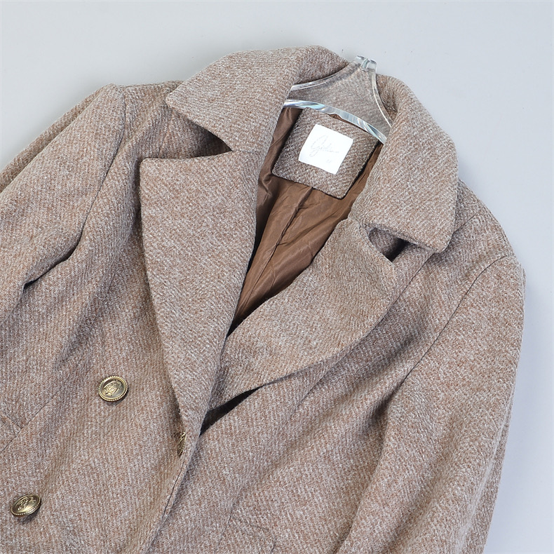 Pea coat เสื้อนอก กันหนาว trench coat collar ✨GIADA ✨ (ปกเฟอร์ถอดได้ค่ะ) WY1302