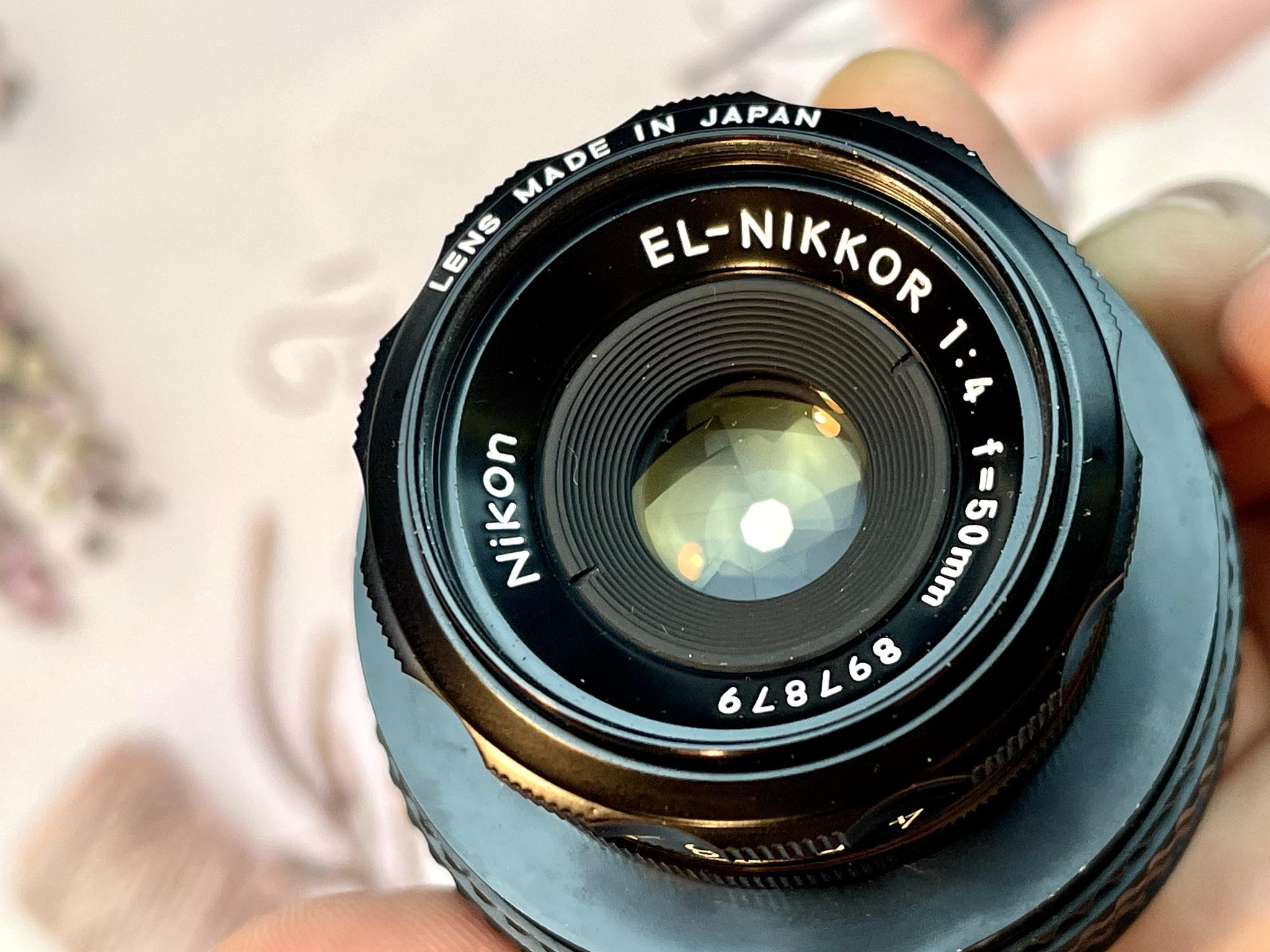 NIKON EL-NIKKOR 50MM.F4 MODIFIED SONY E MOUNT