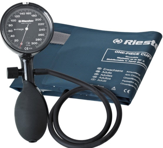 เครื่องวัดความดันโลหิตแบบกระเป๋า ยี่ห้อ RIESTER รุ่น e-mega เยอรมัน