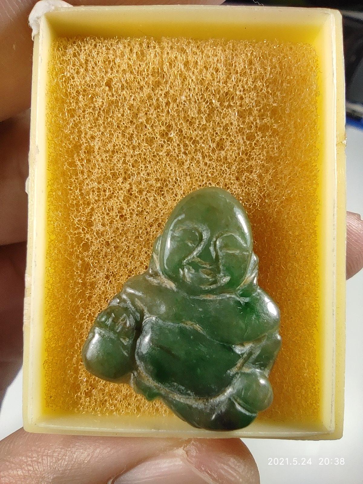 หยกพระสังกัจจายน์เก่า