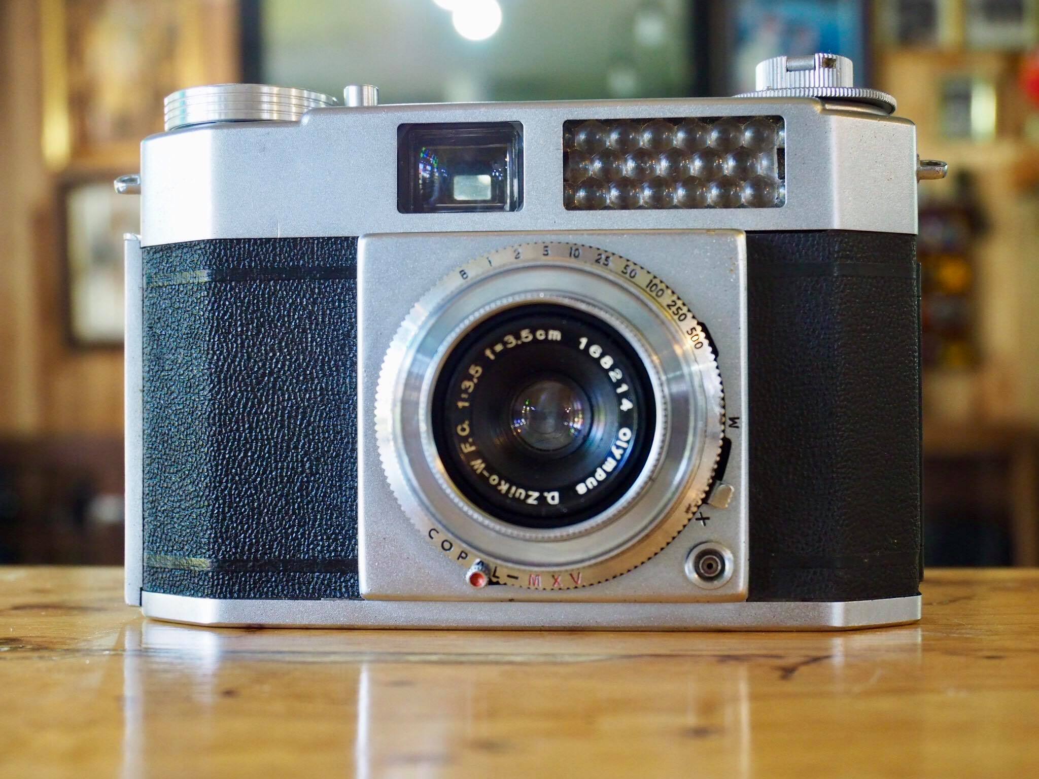 OLYMPUS WIDE-E+OLYMPUS D.ZUIKO-W F.C. 35MM.F3.5