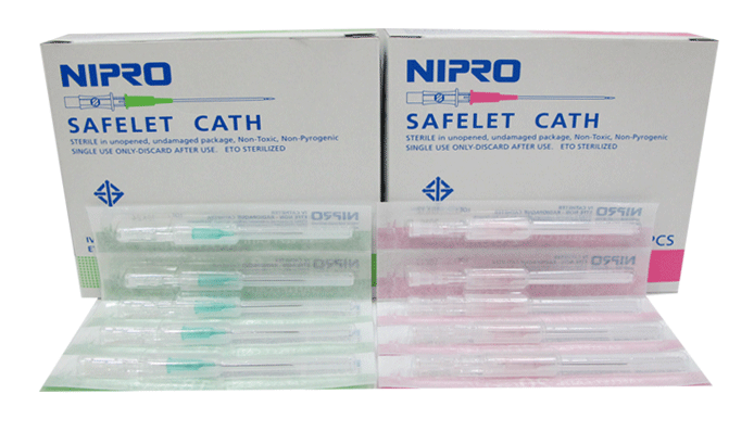 IV.CATHETER ยีห้อ Nipro เบอร์ 24 X 1"