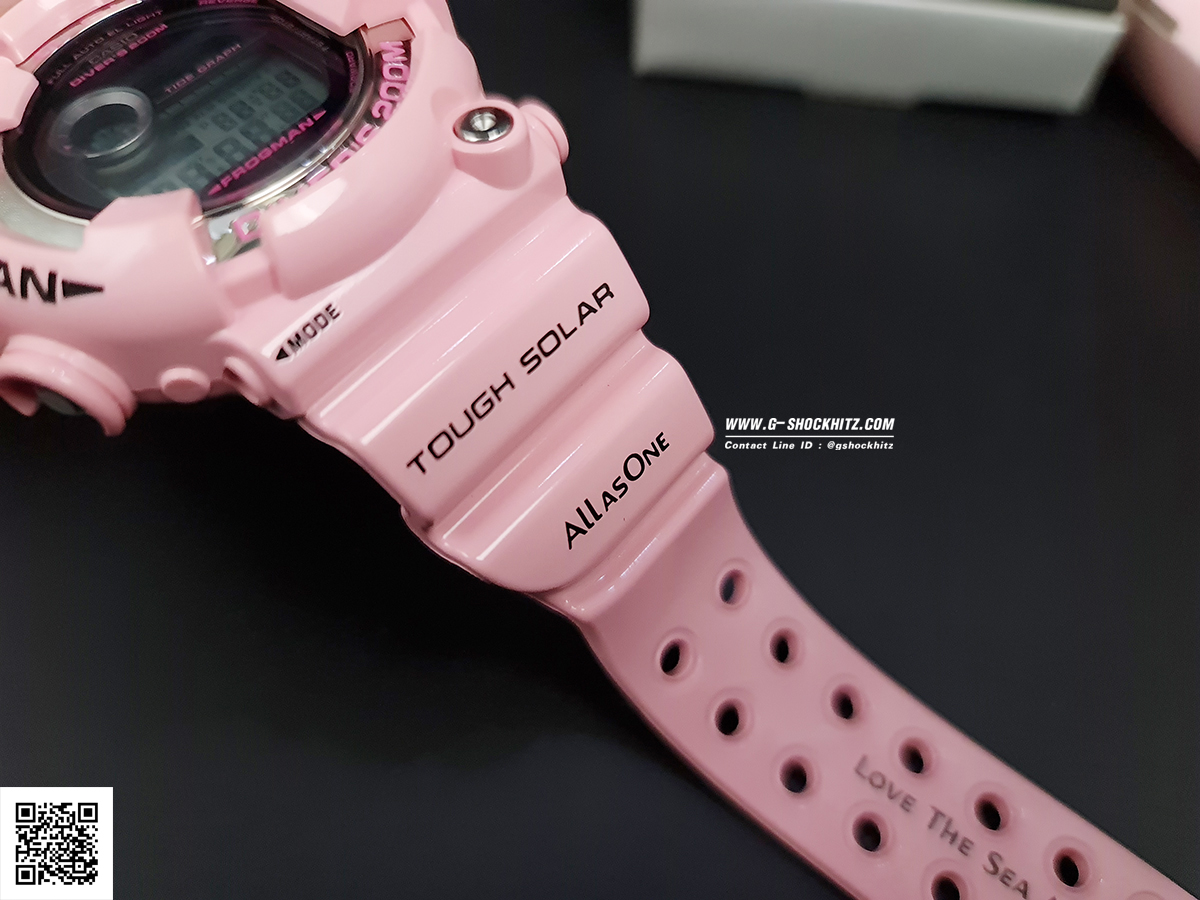 CASIO G-SHOCK นาฬิกาข้อมือ นาฬิกากันน้ำ นาฬิกาของแท้ ประกันศูนย์ CMG 1 ปี รุ่น GF-8250K-4JR นาฬิกาสีชมพู