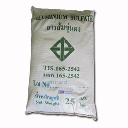 สารส้มขุ่นผง (Aluminium Sulfate) ขนาด 25 กก./ถุง ชิ้น 0 กก. 2023-11-07 10:12:56