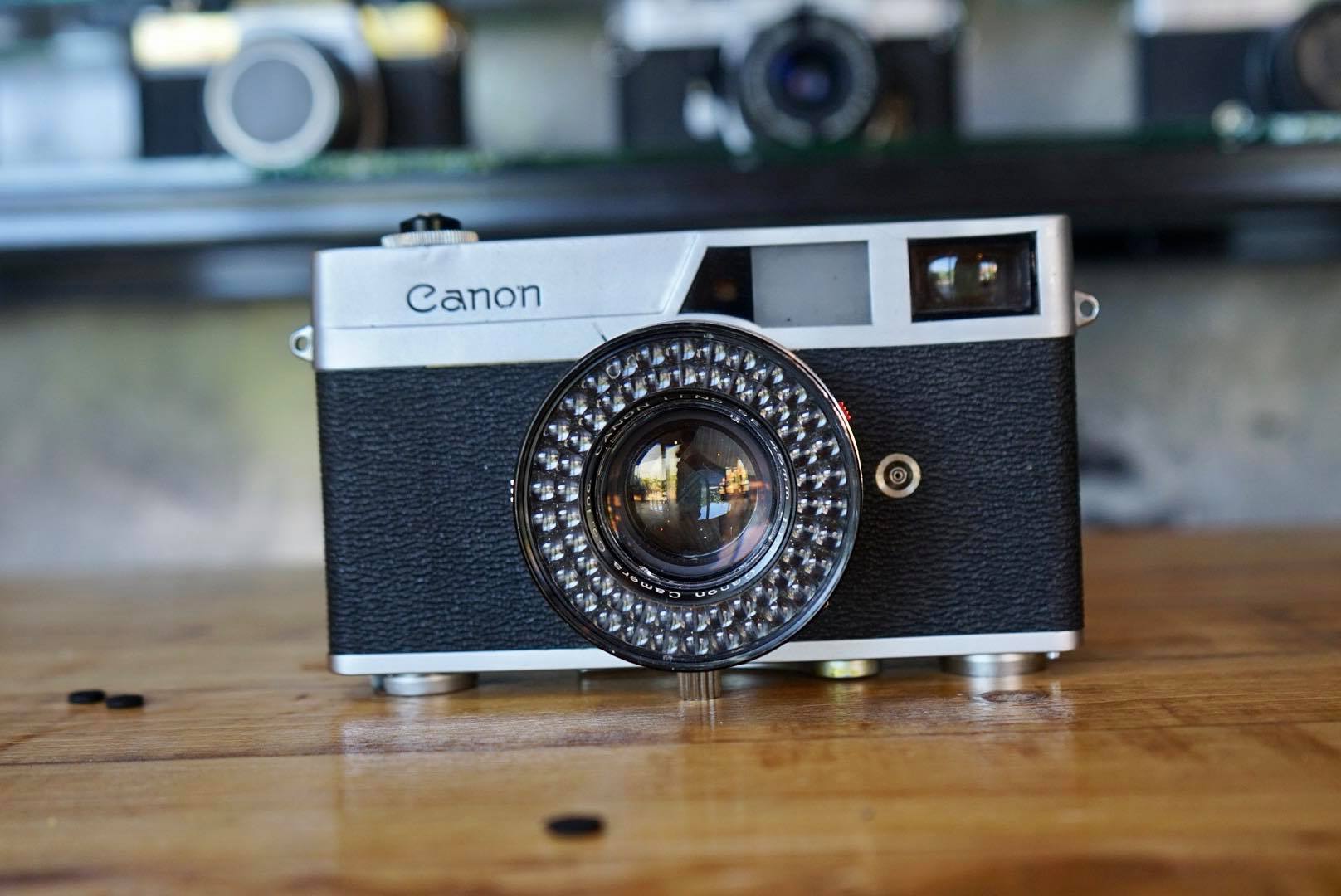 CANON CANONET QL CANON LENS SE 45MM.F1.9