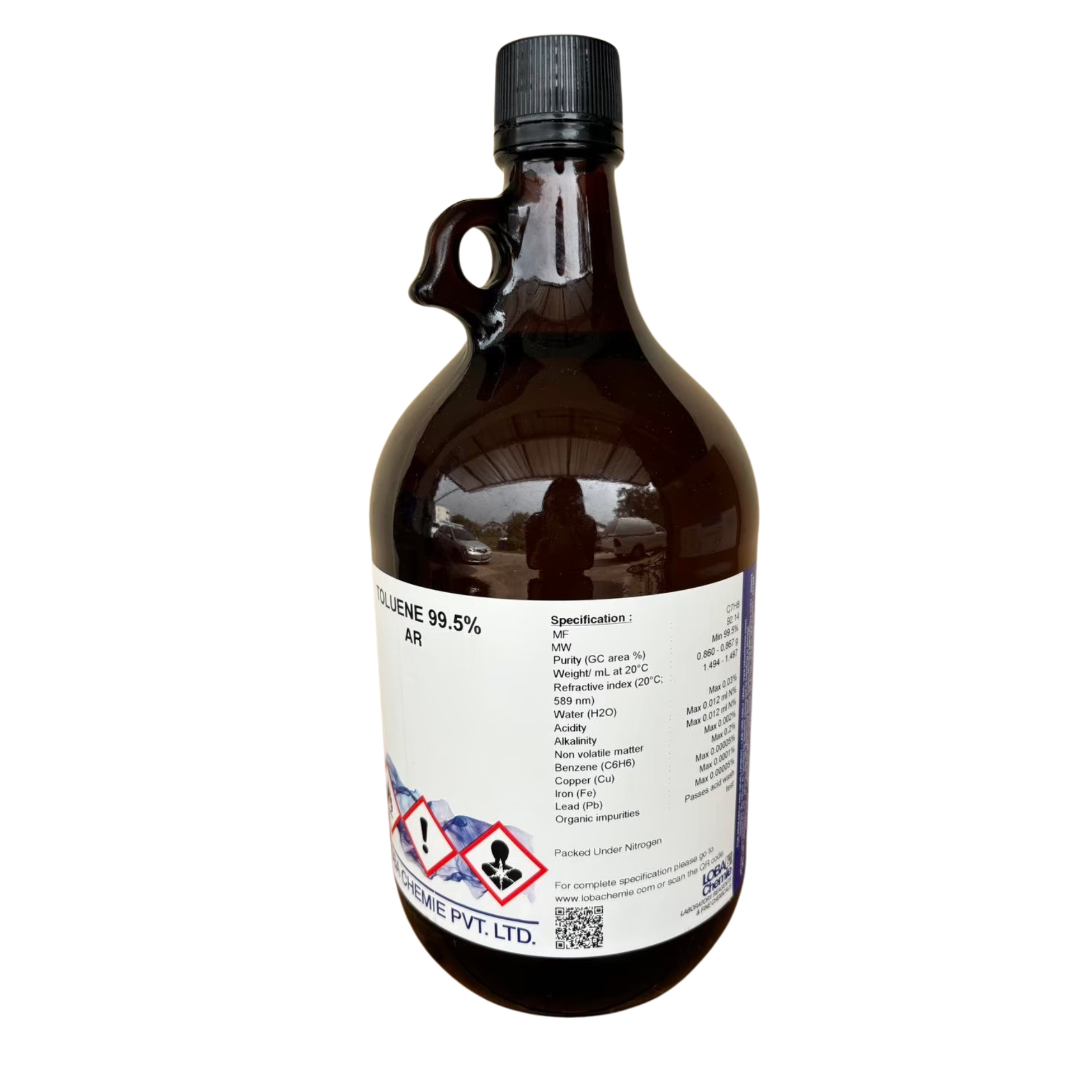 Toluene 99.5%, AR Loba Chemie™