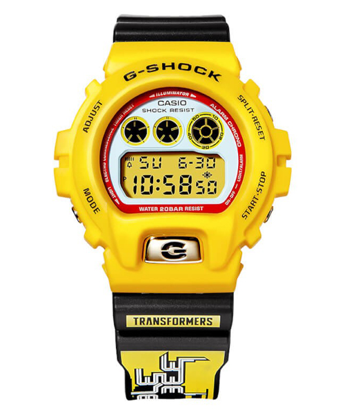 CASIO G-SHOCK นาฬิกาข้อมือ นาฬิกากันน้ำ นาฬิกาของแท้ ประกันศูนย์ 1 ปี รุ่น DW-6900BUMB22-9PFT นาฬิกาสีเหลือง