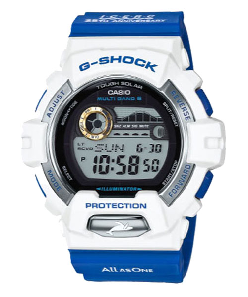 CASIO G-SHOCK นาฬิกาข้อมือ นาฬิกากันน้ำ นาฬิกาของแท้ ประกันศูนย์ CMG 1 ปี รุ่น GWX-8903K-7J นาฬิกาสีขาว