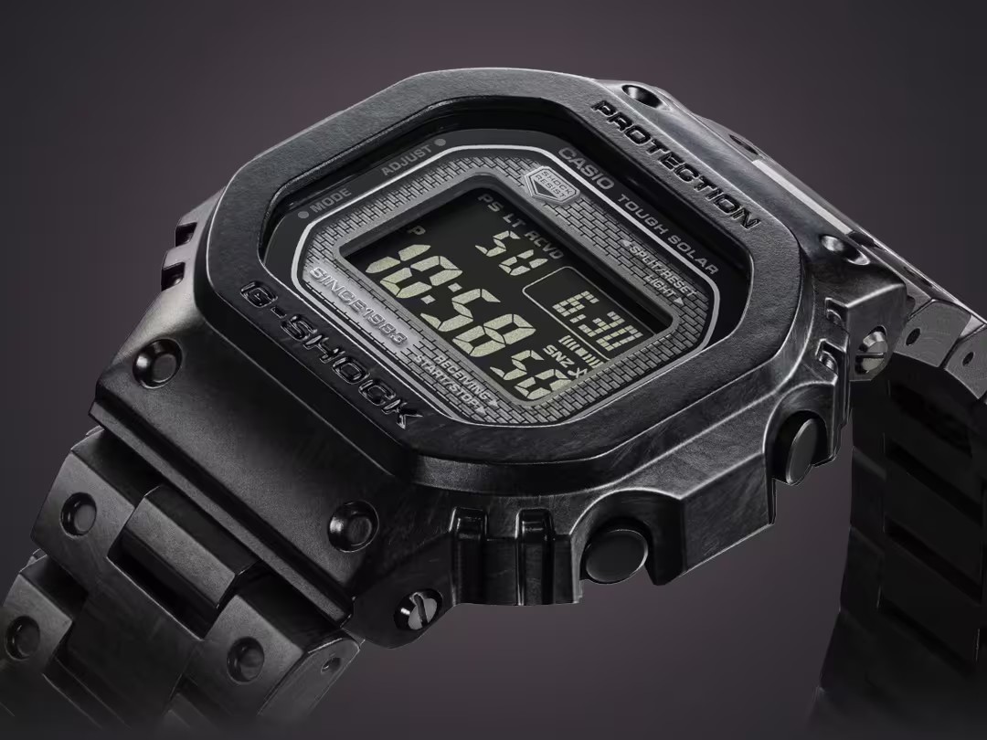 CASIO G-SHOCK นาฬิกาข้อมือ นาฬิกากันน้ำ นาฬิกาของแท้ ประกันศูนย์ CMG 1 ปี รุ่น GCW-B5000UN-1 นาฬิกาสีดำ
