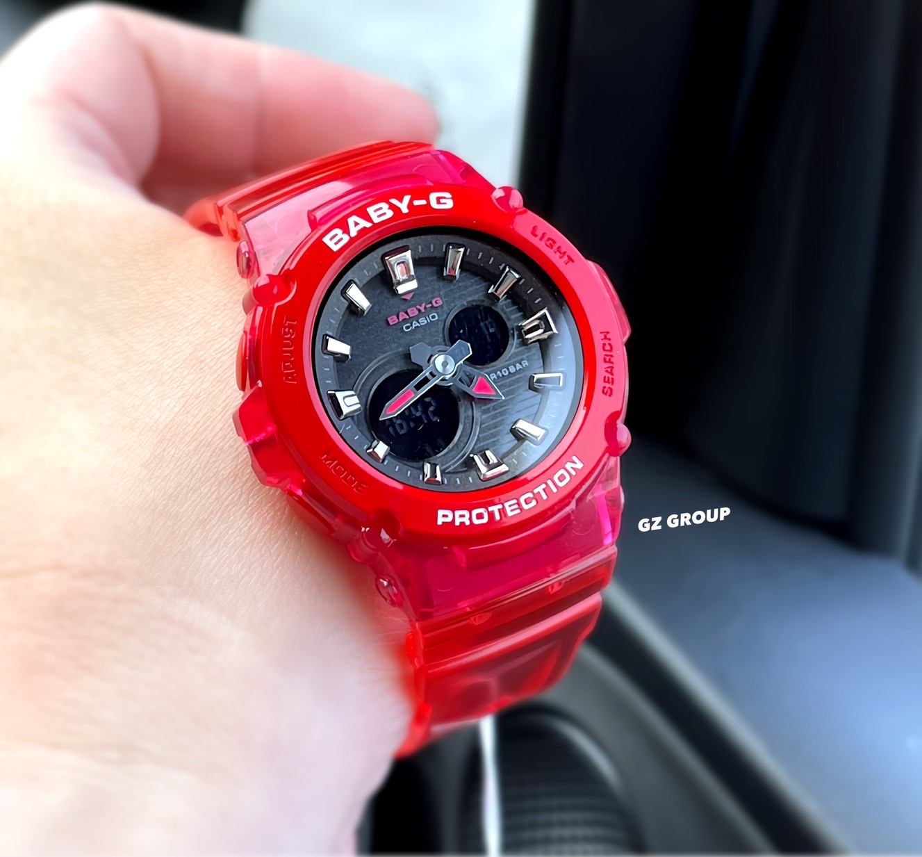 CASIO BABY-G นาฬิกาข้อมือ นาฬิกากันน้ำ นาฬิกาของแท้ ประกันศูนย์ CMG 1 ปี รุ่น BGA-270S-4A นาฬิกาสีชมพู