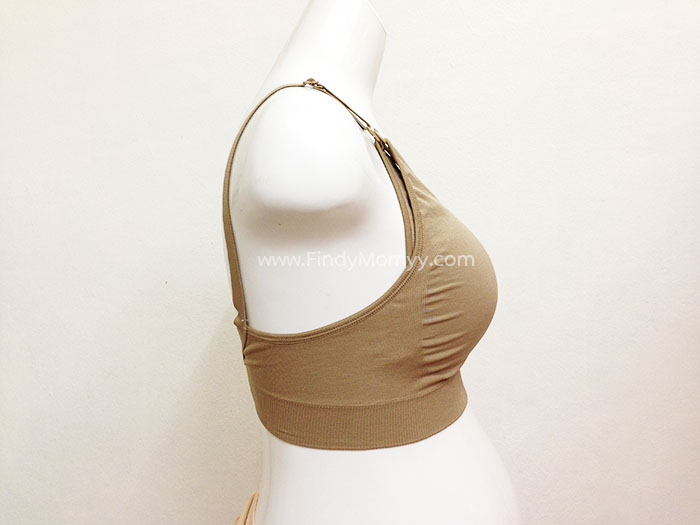 เสื้อในให้นม รุ่นสปอร์ต ผ้านิ่ม ยืดหยุ่นเยี่ยม สีเนื้อ มี3ไซส์ M, L, XL