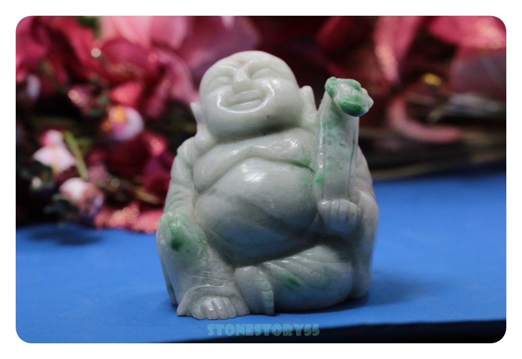 หยกแกะสลักพระสังกัจจายน์