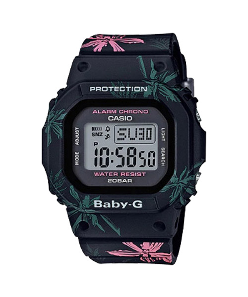 CASIO BABY-G นาฬิกาข้อมือ นาฬิกากันน้ำ นาฬิกาของแท้ ประกันศูนย์ CMG 1 ปี รุ่น BGD-560CF-1D นาฬิกาสีดำ