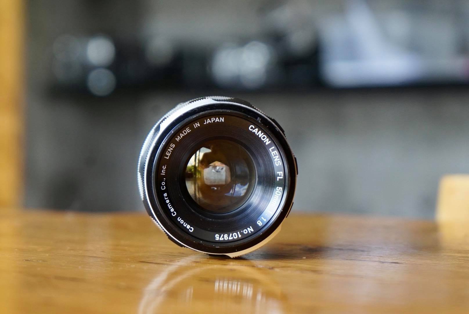 CANON LENS FL 50MM.F1.8 FL MOUNT