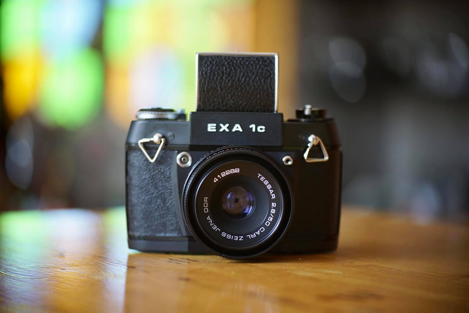 EXA 1C CARL ZEISS JENA DDR TESSAR 50MM.F2.8