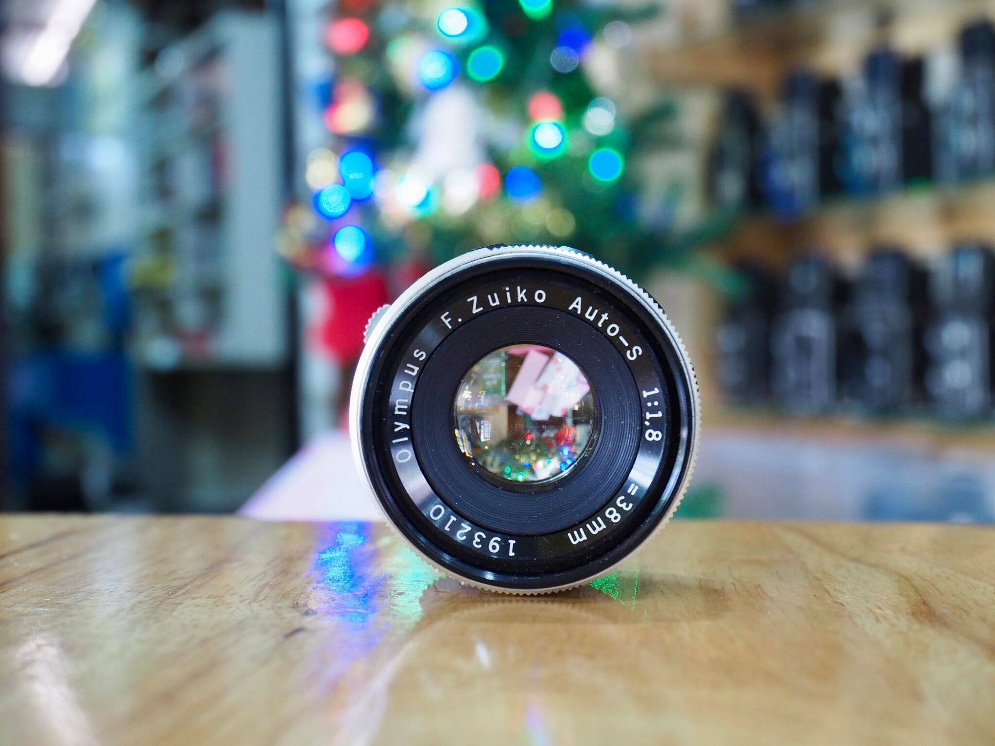 OLYMPUS F.ZUIKO AUTO-S 38MM.F1.8 PEN F MOUNT