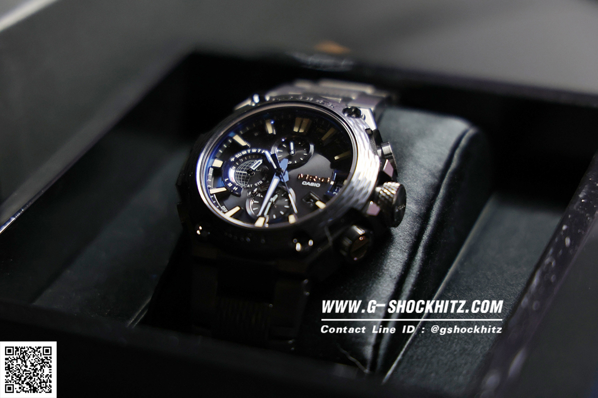 CASIO G-SHOCK นาฬิกาข้อมือ นาฬิกากันน้ำ นาฬิกาของแท้ ประกันศูนย์ CMG 1 ปี รุ่น MRG-G2000HT-1A นาฬิกาสีดำ