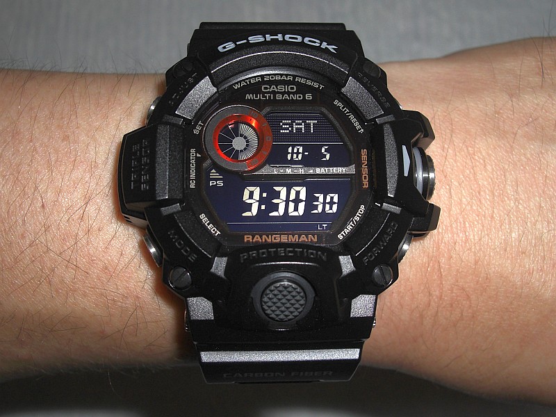 CASIO G-SHOCK นาฬิกาข้อมือ นาฬิกากันน้ำ นาฬิกาของแท้ ประกันศูนย์ CMG 1 ปี รุ่น GW-9400BJ-1J นาฬิกาสีดำ