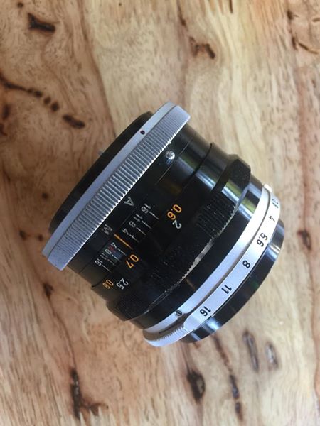 CANON LENS FL 50MM.F1.8 FL MOUNT